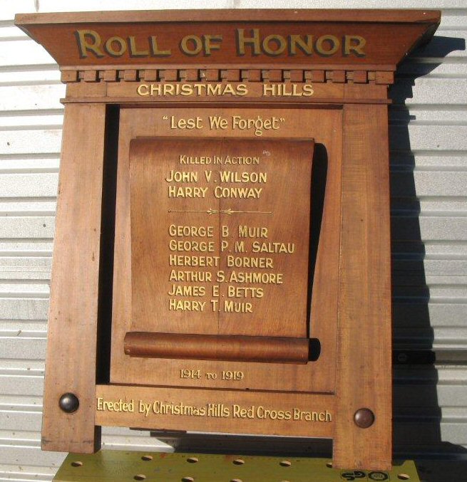 Christmas Hill Honor Roll