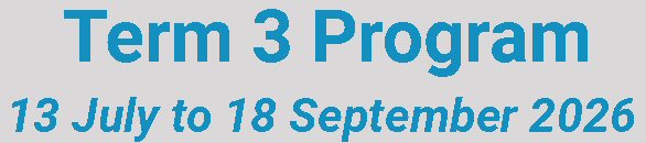 Term 3 	 brochure - click to read